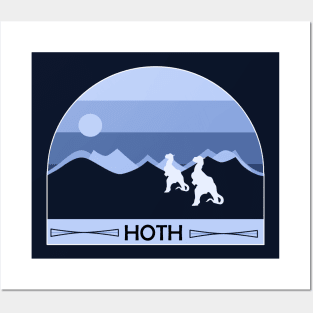 Hoth Posters and Art